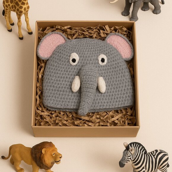 Alpaca Elephant cap, Thick new - Picture 1 of 5